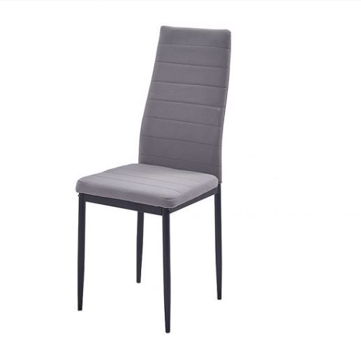 silla gris patas negras